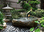 天津庭院中水景水质的保持